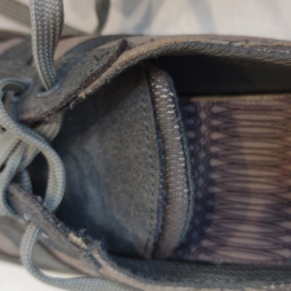 Keds Women's Gray Suede & Taupe Mesh Lace Up Sneakers WH39440 - Picture 13 of 15